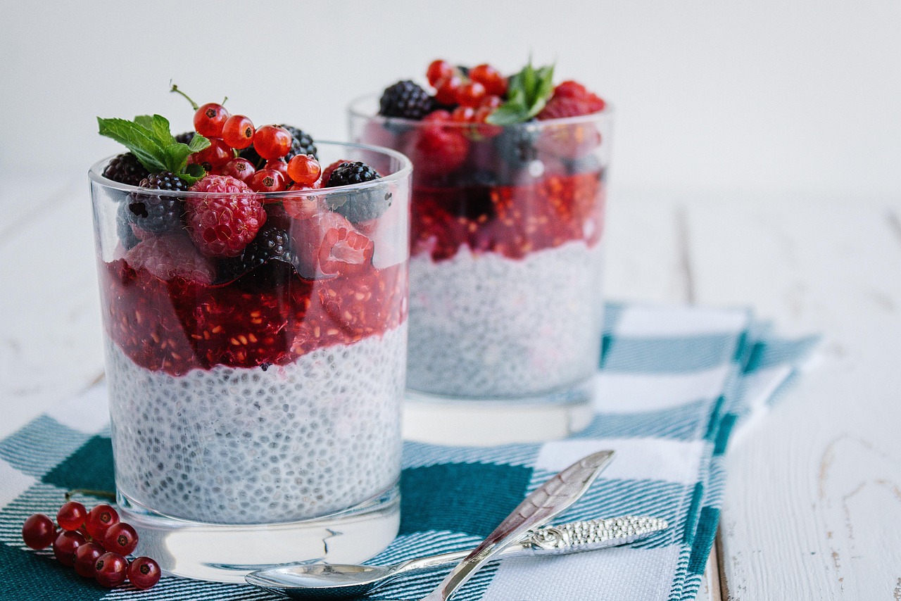 プリンの体に少ない食べ物はどれですか？